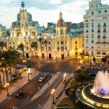 Vista de la Plaza del Ayuntamiento - Lema Asesores
